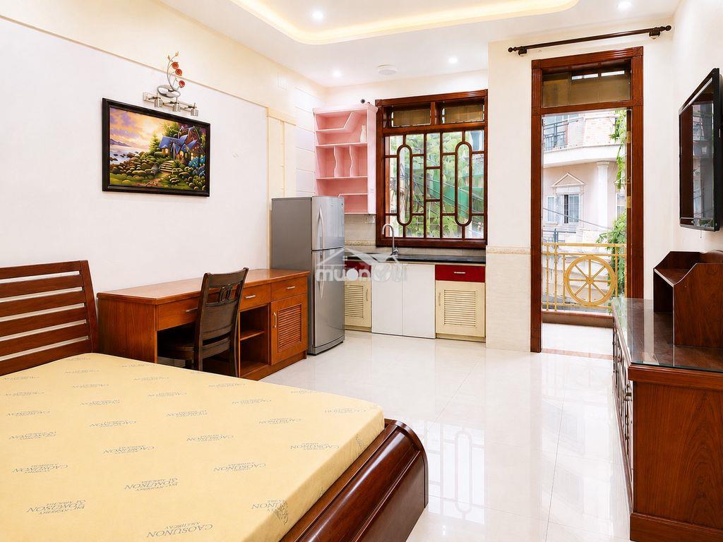 Studio 40m² ac01 – bếp riêng, ban công, bồn tắm – 6,5 triệu - 2