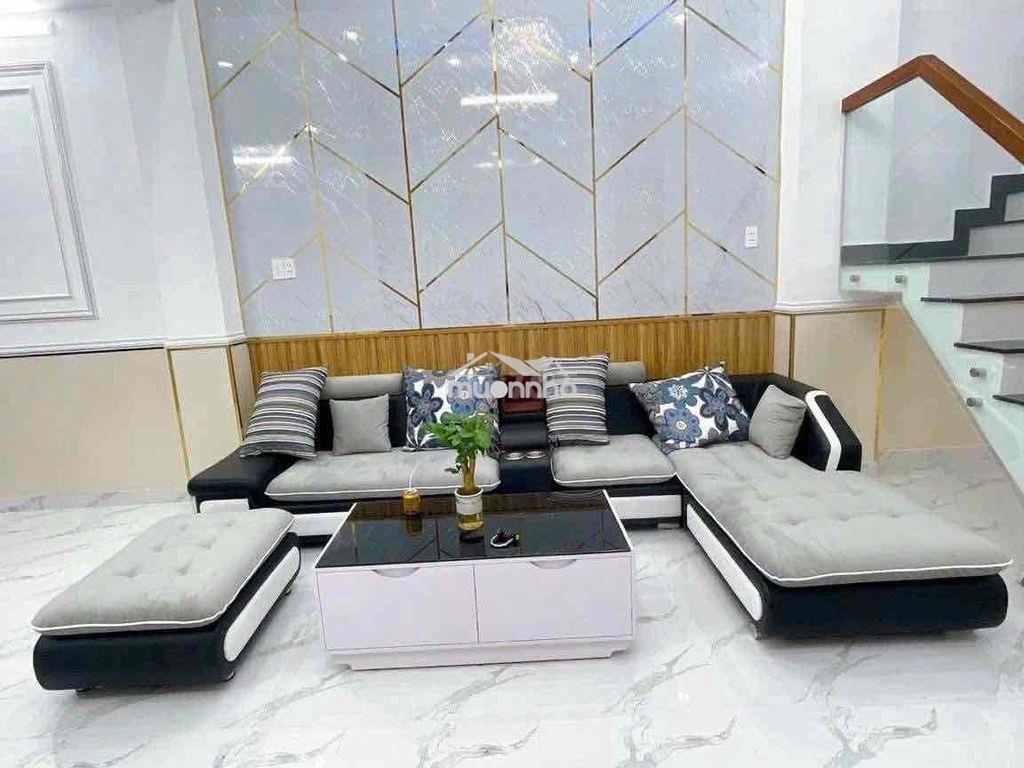 Nhà có nội thất 1 trệt 2 lầu 3pn 4wc hẻm 160 nguyễn văn quỳ quận 7 - Ảnh 2