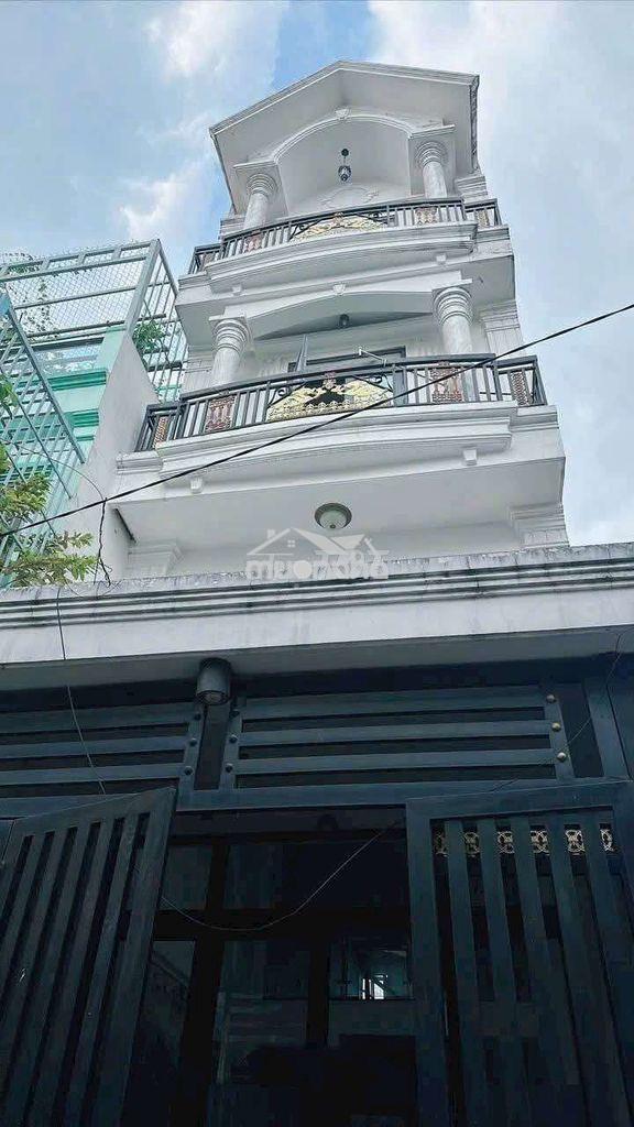 Cho thuê nhà 4 tầng full nội thất hẻm xe hơi lê văn khương - q12