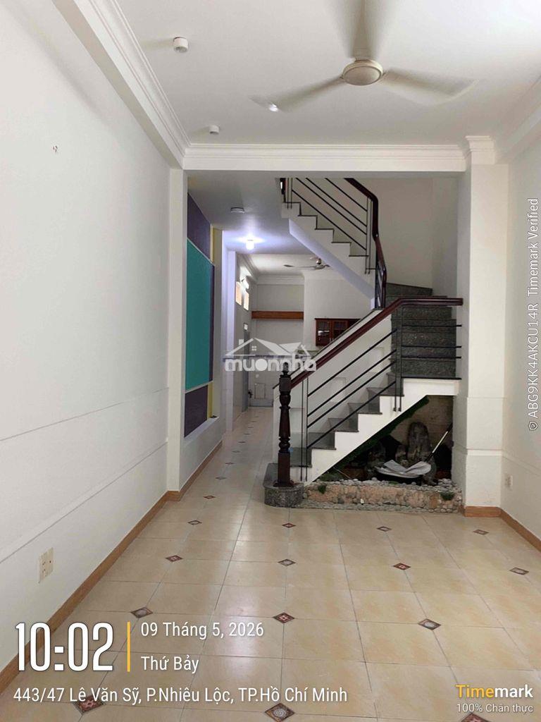 Nhà cho thuê nguyên căn, hẻm xe hơi 6m, đường lê văn sỹ q3 - Ảnh 3