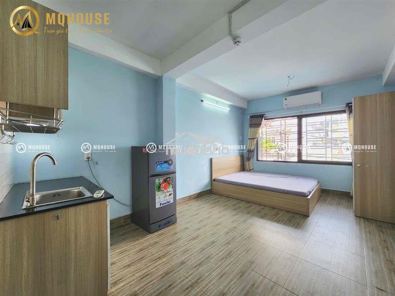 Căn hộ studio cửa sổ thoáng - full nội thất - cạnh đầm sen