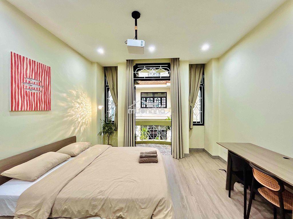Cho thuê căn hộ ban công rộng 40m2_máy giặt sấy riêng q1 - Ảnh 2