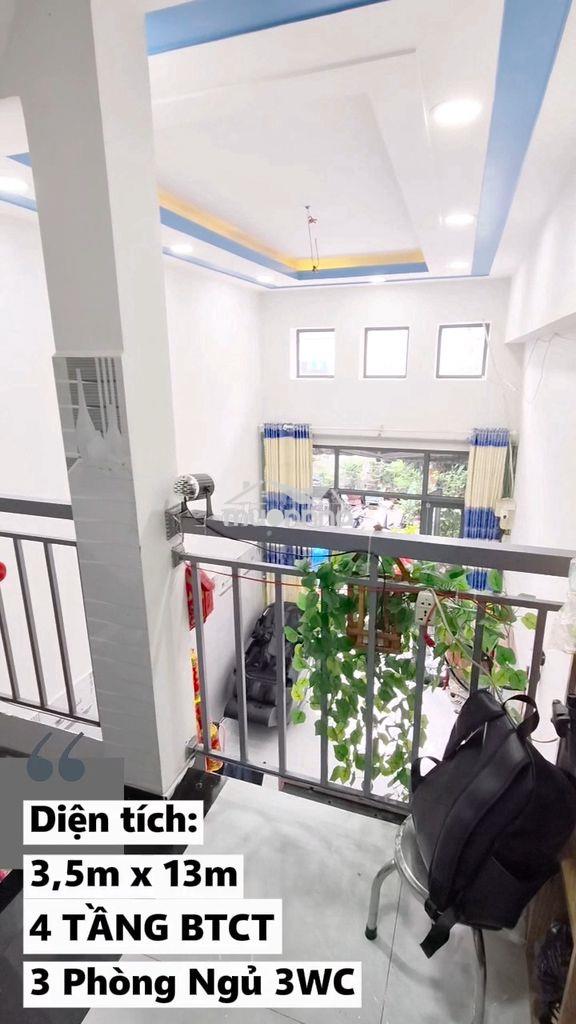 💥 Nhà lò gốm q6 – sát mặt tiền – 4 tầng btct – 3pn – 45m² – 5.4 tỷ tl - Ảnh 3