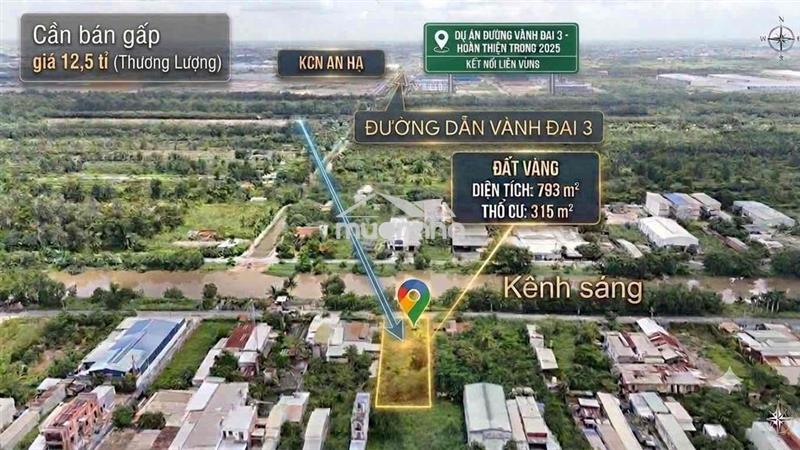 Cần bán đất mặt tiền đường thanh niên