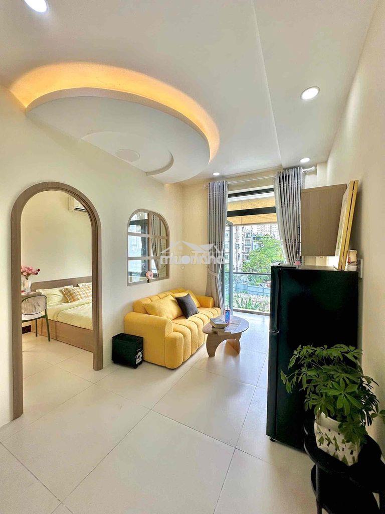 Căn hộ đẹp 1pn riêng tách bếp, ban công lớn thoáng rộng rãi tiện đi q1