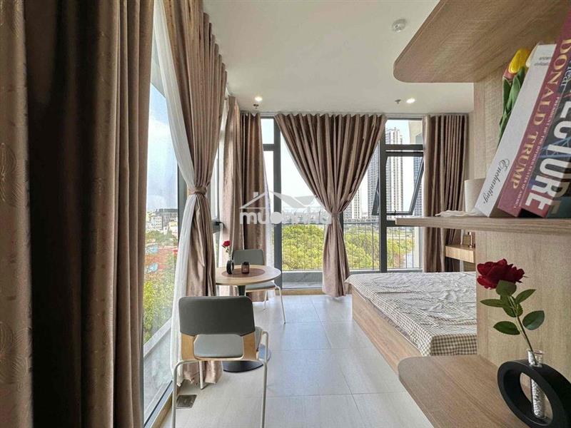 Cho thuê studio - 1pn mới xây view chung cư gần ntt,