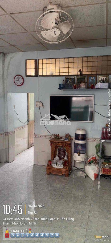Bán nhà 465/12/5 trần xuân soạn .p tân hưng .tphcm - 4