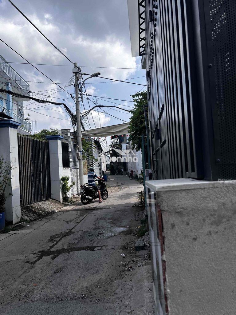 Cho thuê nhà nguyên căn 154m2-  6pn hẻm ô tô tân thới hiệp q12 - Ảnh 2