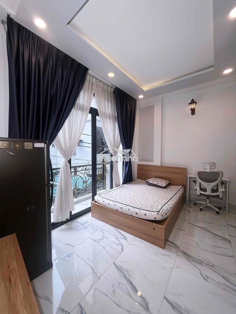 Căn hộ studio ban công, full nội thất, ngay khu phố phan xích long - Ảnh 4