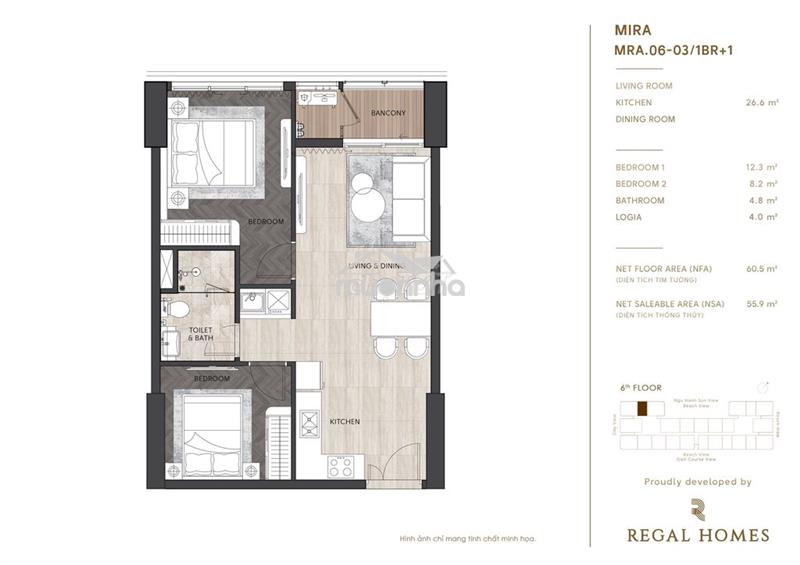 Chỉ 2.5 tỷ nhận nhà, bàn giao full nt cao cấp căn hộ 2pn view sông