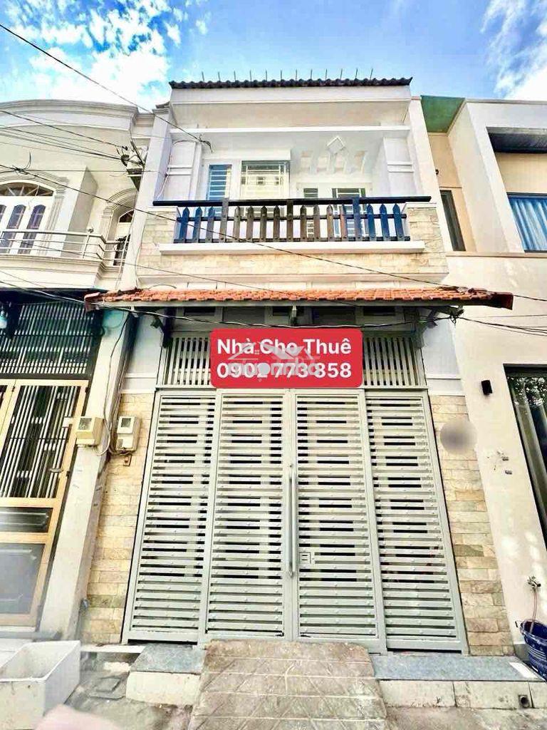 Cho thuê nhà đường gò dầu. 4x14m - 1 trệt, 1 lửng, 1 lầu