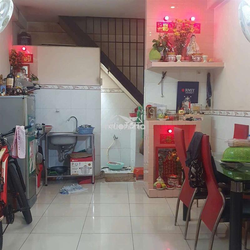 Bán nhà hẻm 455 phan văn trị p7 quận 5