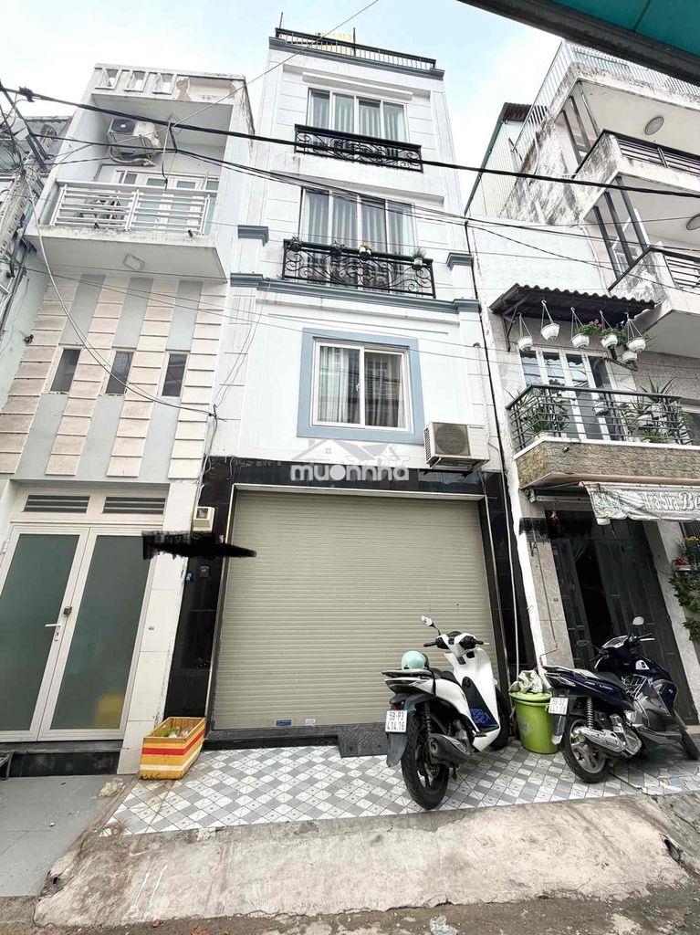 Cho thuê nhà hẻm xe hơi có cửa sau đường vũ huy tấn, phan xích long.