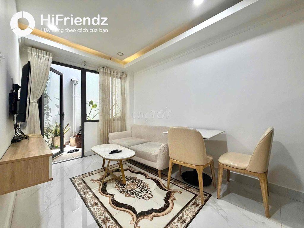 1 phòng ngủ_sân vườn 50m2 đề thám q1(hình thật giá thật) - Ảnh 4