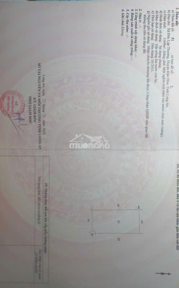 Bán đất nông nghiệp chính chủ - 2