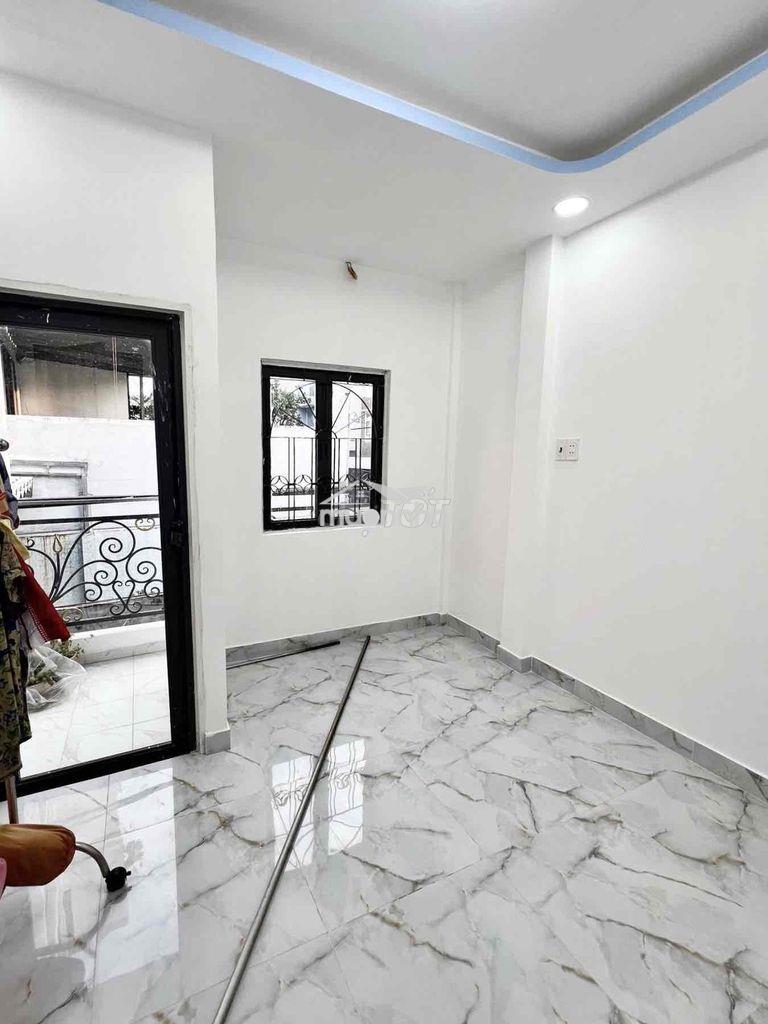 Nhà 1 sẹt tô hiệu tân phú 28m 3tầng 3pn xe hơi đậu trước nhà - Ảnh 4