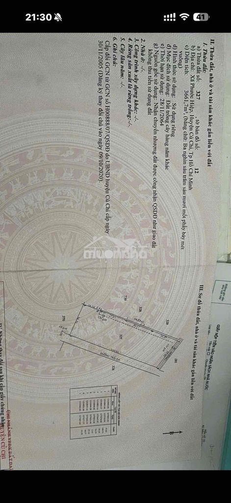 Đất đẹp củ chi (chính chủ) - 2