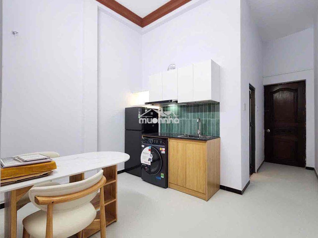 Chính chủ cho thuê 1pn tách bếp + bancol, giếng trời, full nội thất - Ảnh 4