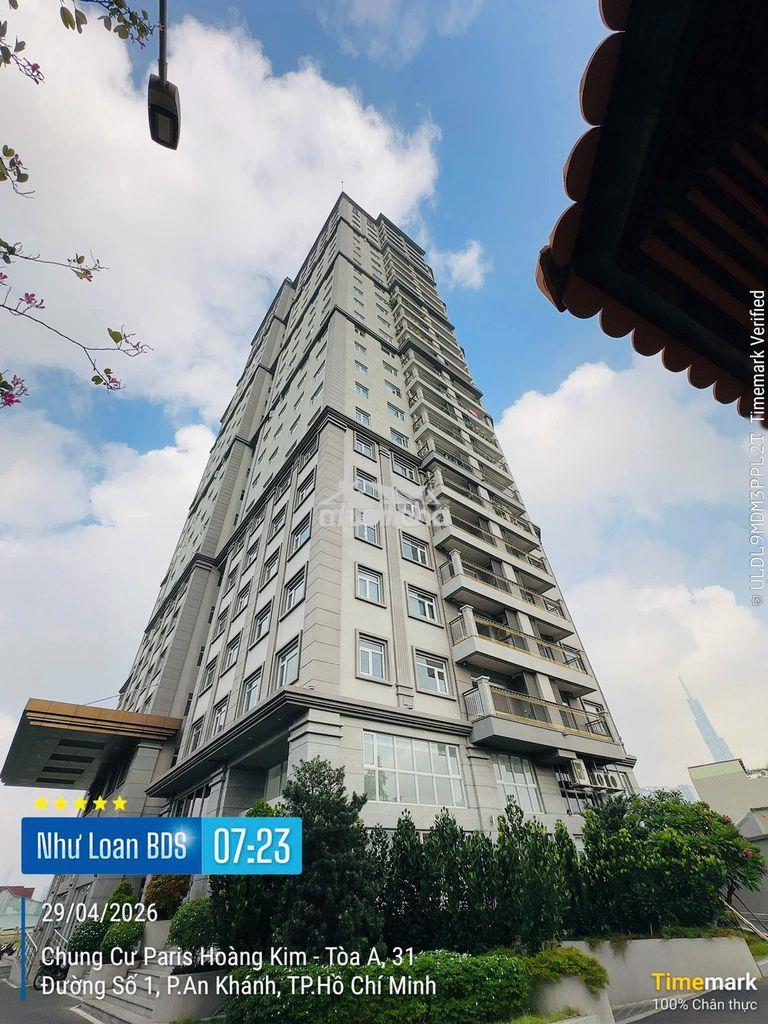 Paris hoang kim lk thủ thiêm - căn hộ 2pn 2wc 7,6 tỷ. nhiều suất ô tô.