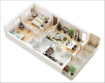 Chung cư nguyễn kim quận 10 cho thuê đầy đủ nội thất - Ảnh 3