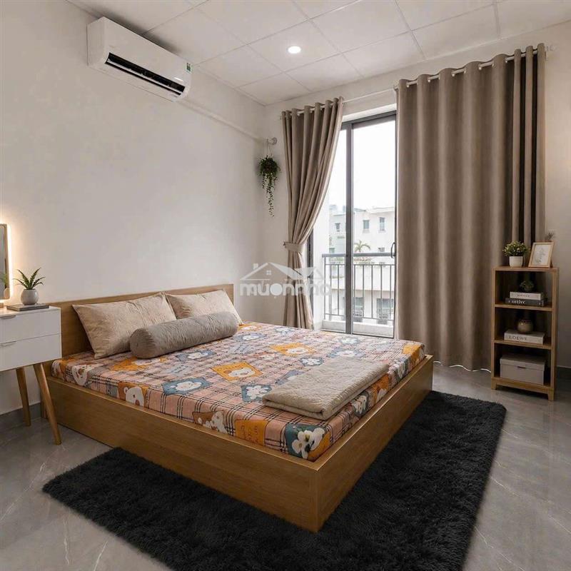 Siêu phẩm phòng mới đầy đủ nội thất - bancol thông thoáng 