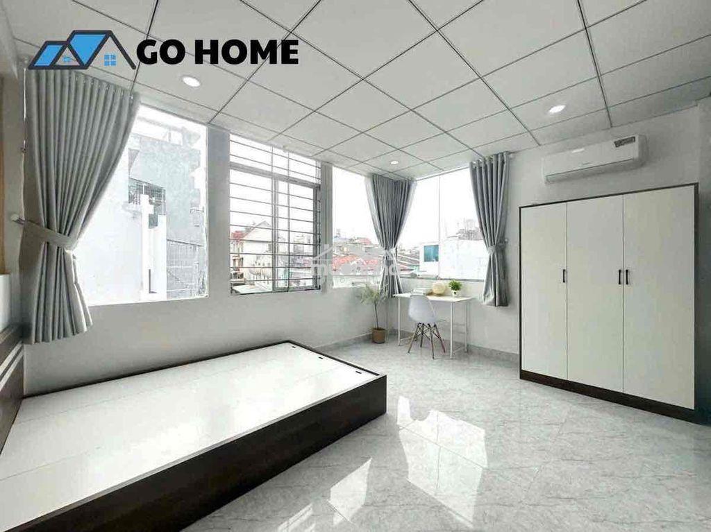 Studio cửa sổ view kính full nội thất siêu thoáng ngay dương quảng ham - Ảnh 2