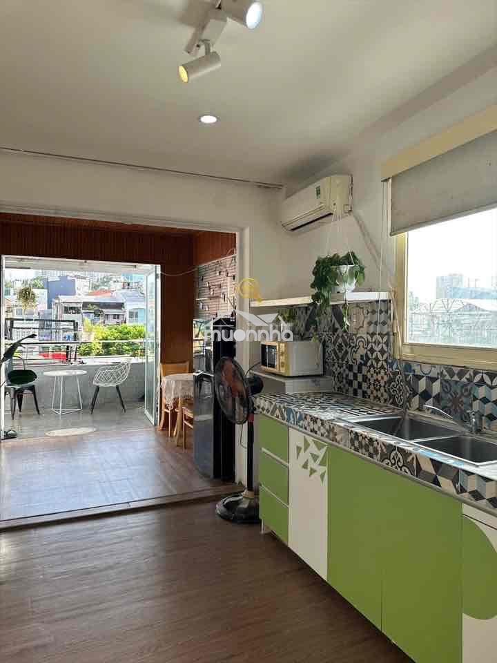 Ch 1pn ngay tôn thất thuyết giáp q1 - bancong lớn - full nội thất - Ảnh 3
