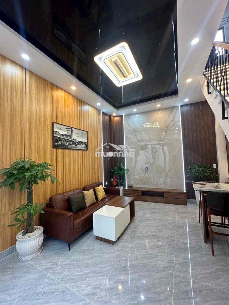 Nhà mới đẹp đúc 3 tấm đường bà hom quận 6 - 3