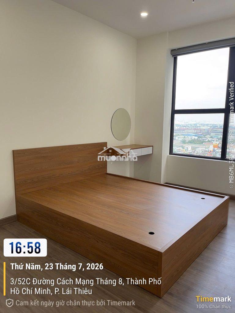 Cho thuê căn hộ 2pn full nt 74m tại a&t sky garden lái thiêu chỉ 7,5tr - Ảnh 3