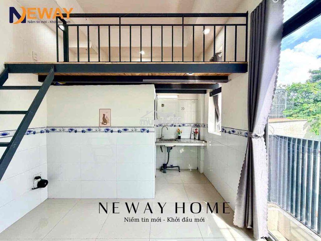 Duplex gác cao l, ban công lớn sẵn máy lạnh, ngay đh công thương - Ảnh 2