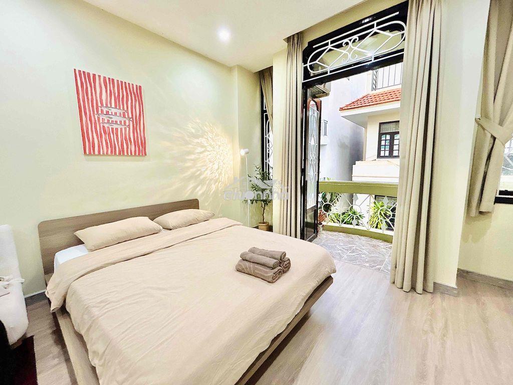 Cho thuê căn hộ ban công rộng 40m2_máy giặt sấy riêng q1 - Ảnh 3