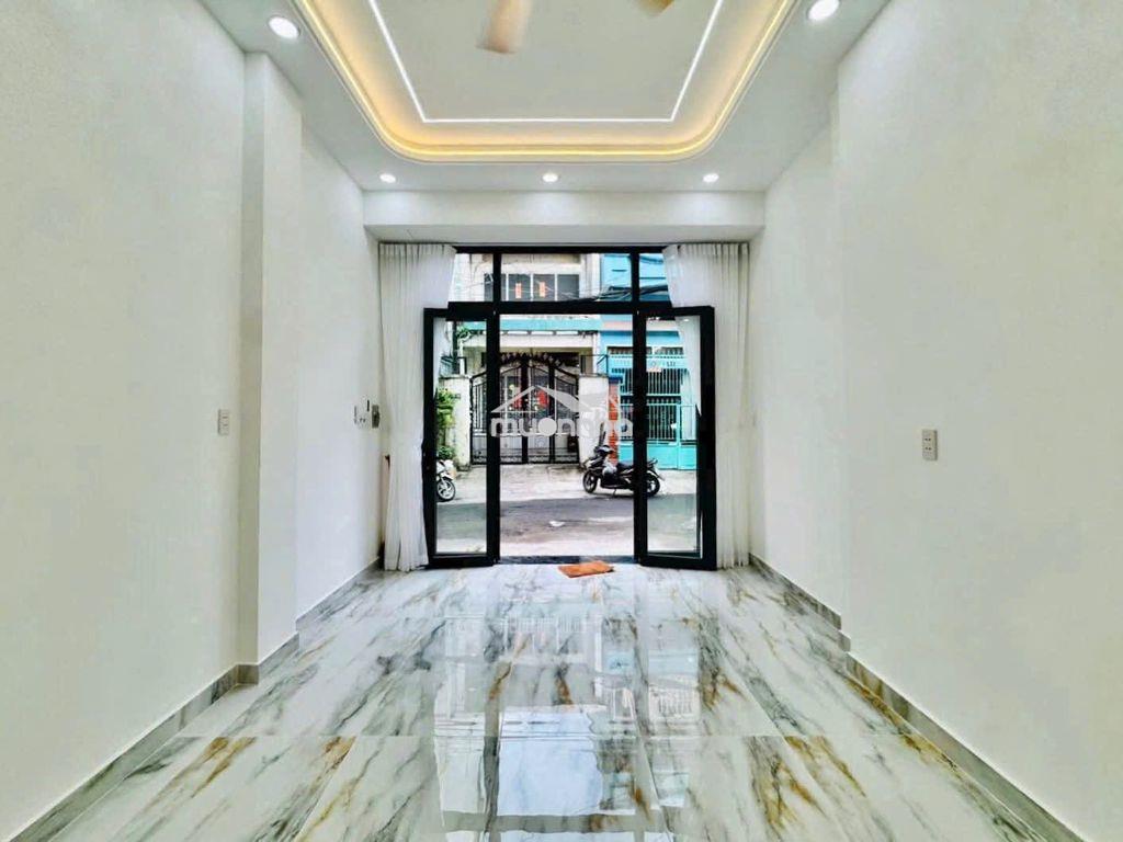 Nhà mới ở ngay trần hưng đạo, 4 tầng , 4pn, tặng nội thất, hẻm xe tải  - Ảnh 2