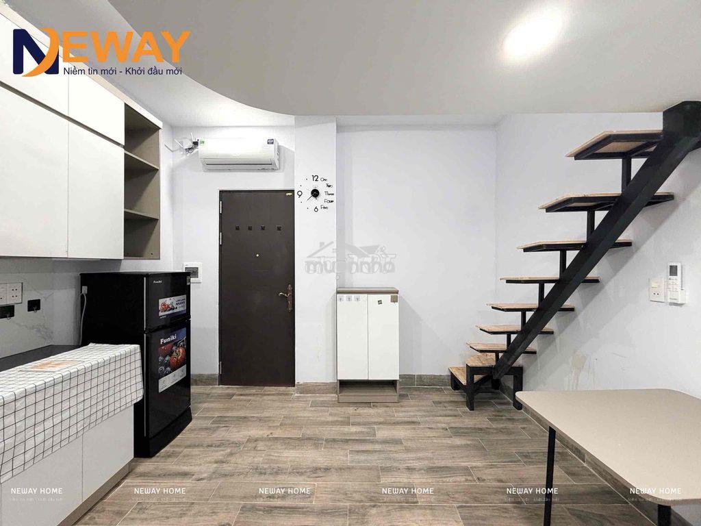 Chung cư mini toà đẹp sang có thang máy sẵn máy lạnh tủ đồ kệ bếp - Ảnh 3