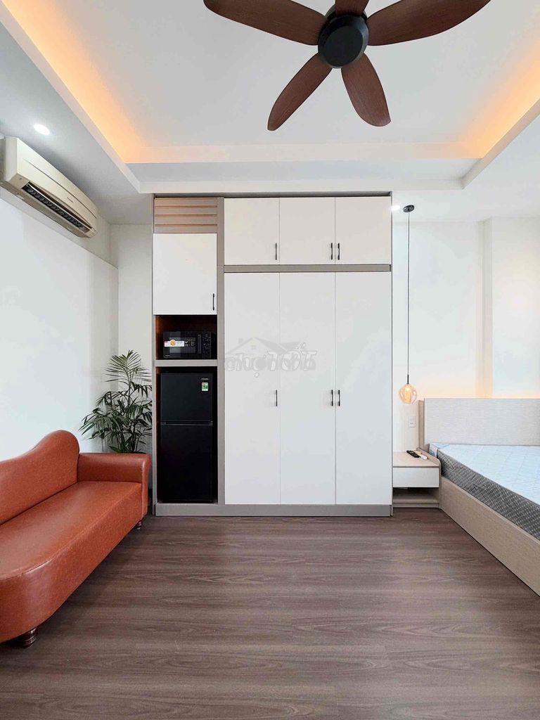 Căn hộ 1pn 40m2 mới 100% tách bếp - ký con q1, gần đh văn lang, metro - Ảnh 3