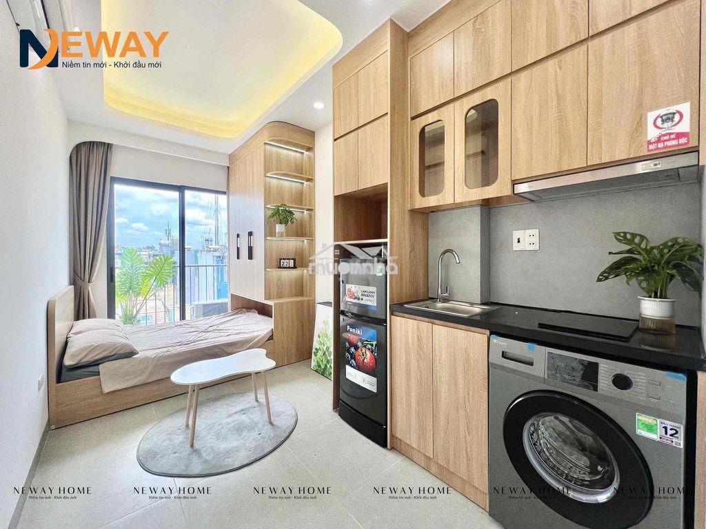 Studio full nội thất cao cấp như ảnh có ban công thoáng mát - Ảnh 4