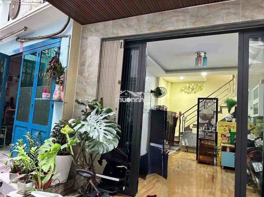 Nhà nguyễn văn luông, 1 trệt 3 lầu, 2pn2wc, hẻm rộng thoáng, nhỉnh 4t - 2