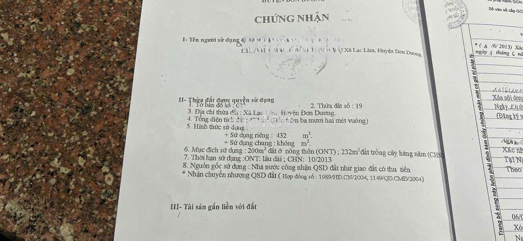 Bán nhà lạc lâm làng, đơn dương, lâm đồng, giá 3 tỷ. - 2