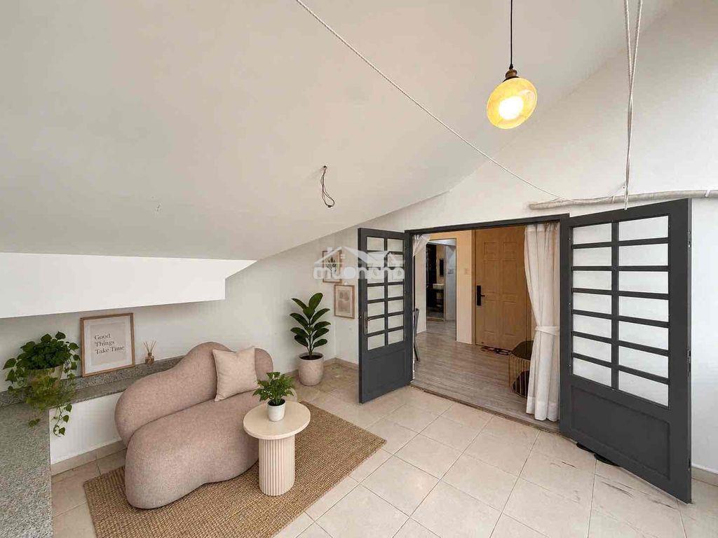 🧧Chdv penthouse sân vườn - tách bếp - phòng khách - Ảnh 2