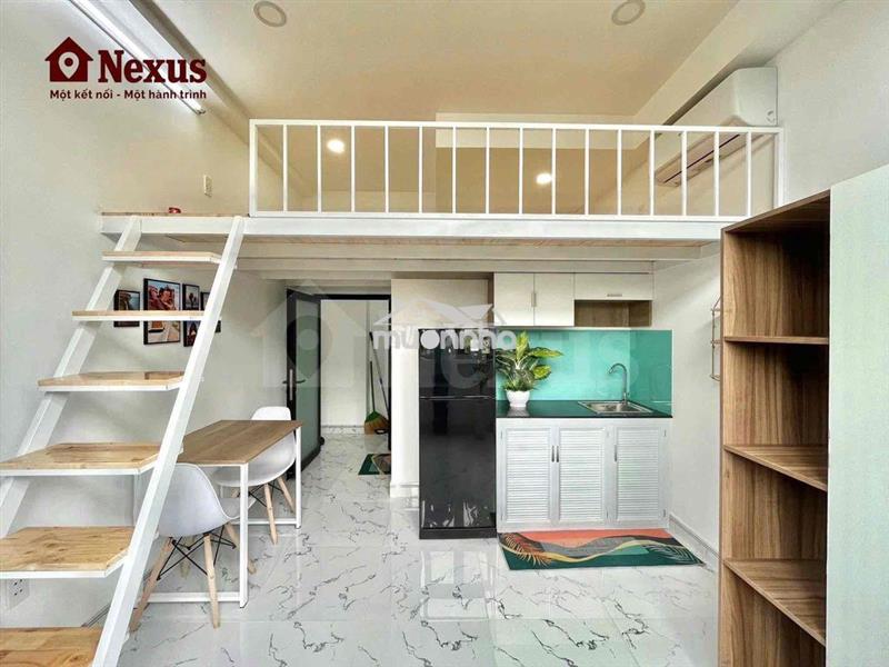 Phòng trọ gác sinh viên full nội thất gần công viên gia định rộng rãi