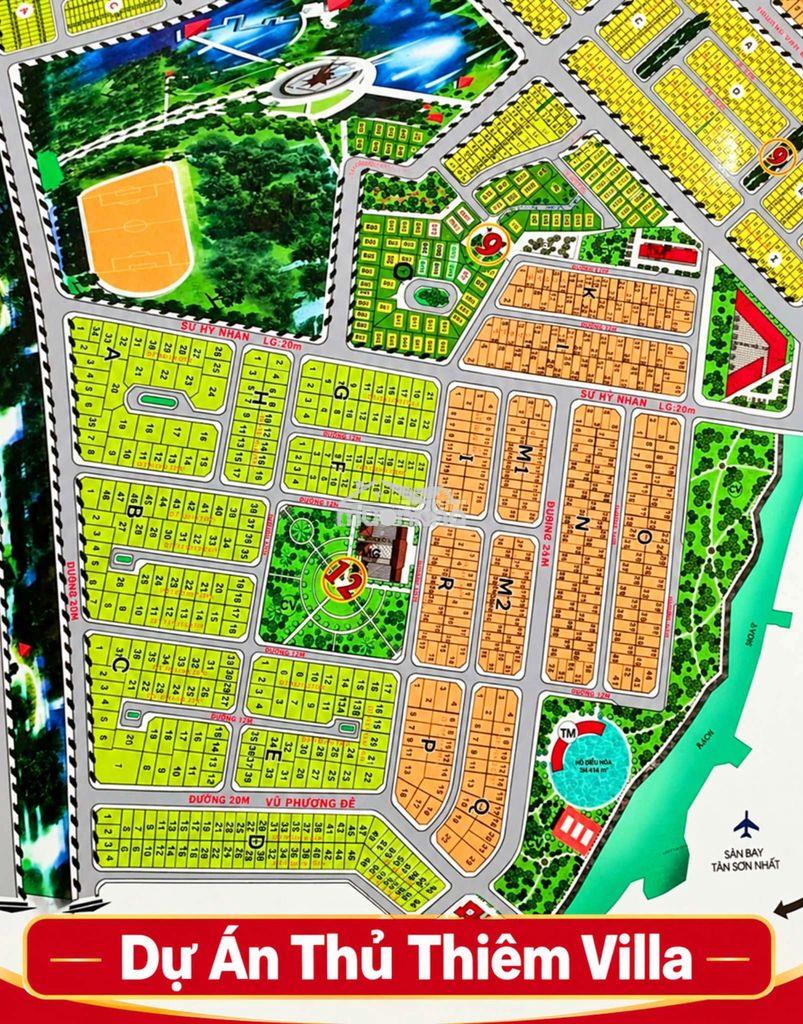 Lô c biệt thự đơn lập mt vũ phương đề thủ thiêm villa q2,dt 13,5x25,1m - Ảnh 2