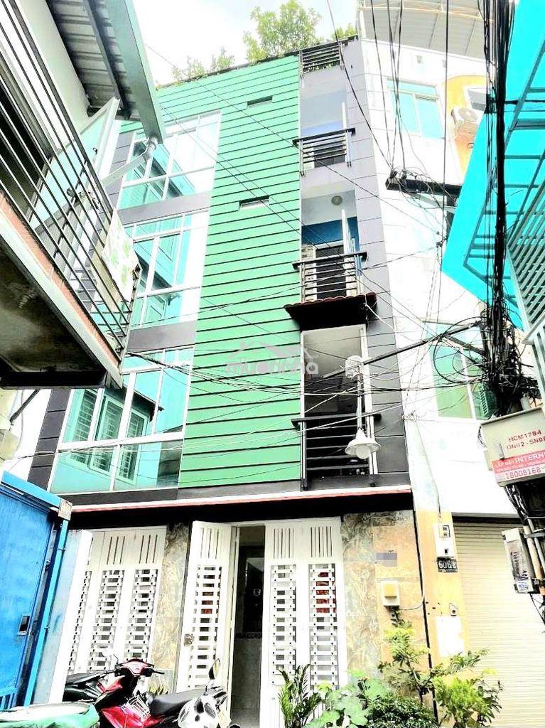 Bán nhà bình thạnh ở ngay, hxh ngang hiếm 6m, 5 tầng btct, giá 8,3 tỷ