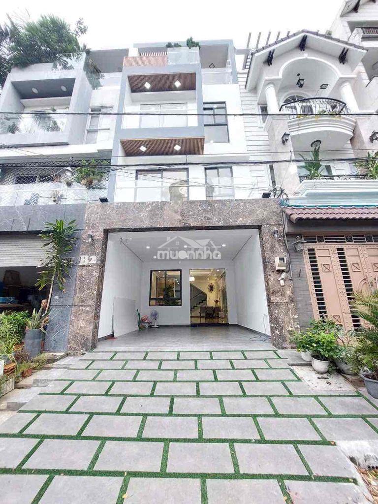 Cho thuê nhà đẹp . đường xe hơi kdc hoàng quốc việt, phú thuận,