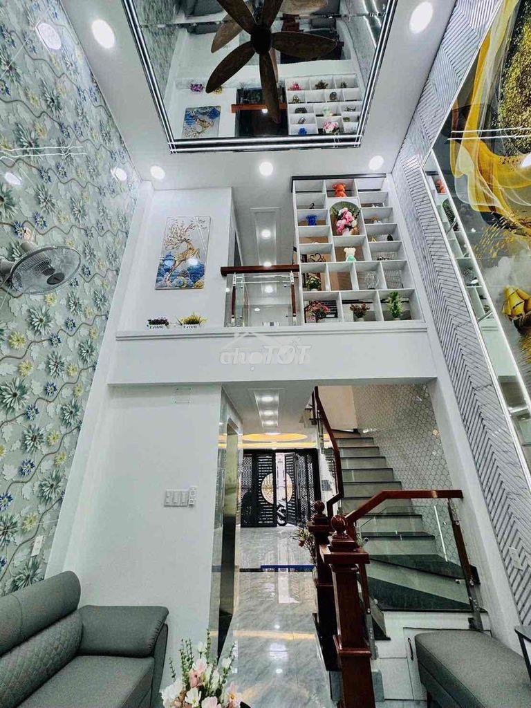 Nhà mới xây 5 tầng-thang máy 450kg-full nội thất cao cấp-quang trung - 2