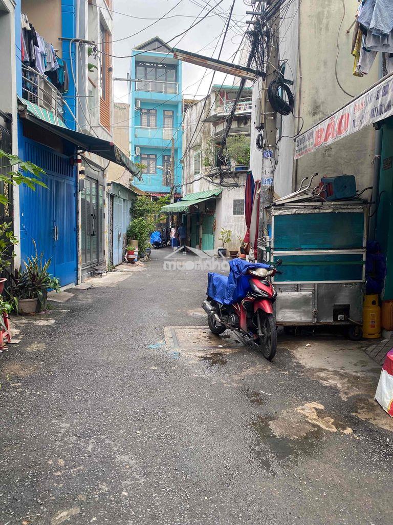 Nhà hẻm xe tải thông  1/ hẻm 136 hậu giang, phường 6, quận 6.
