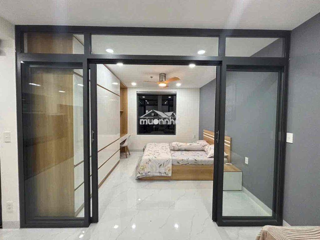 Cho thuê chung cư c2 phú mỹ 1pn-1wc đầy đủ nội thất - 4