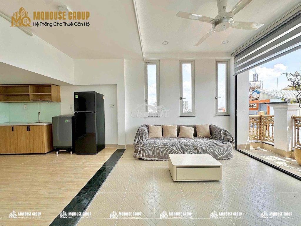☘️☘️ Trống lại penthouse 1pn siêu rộng - bancol cửa sổ -  ngay gò dầu - Ảnh 3
