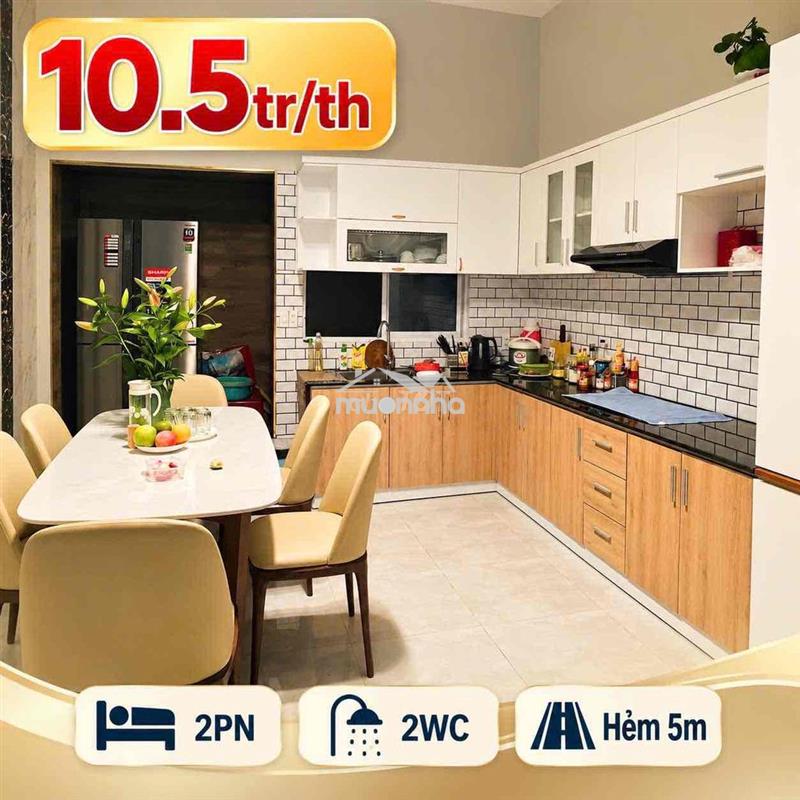 ⛔️( 10tr5) cho thuê nhà sẵn nội thất - đường oto - gần lê văn việt ⛔️