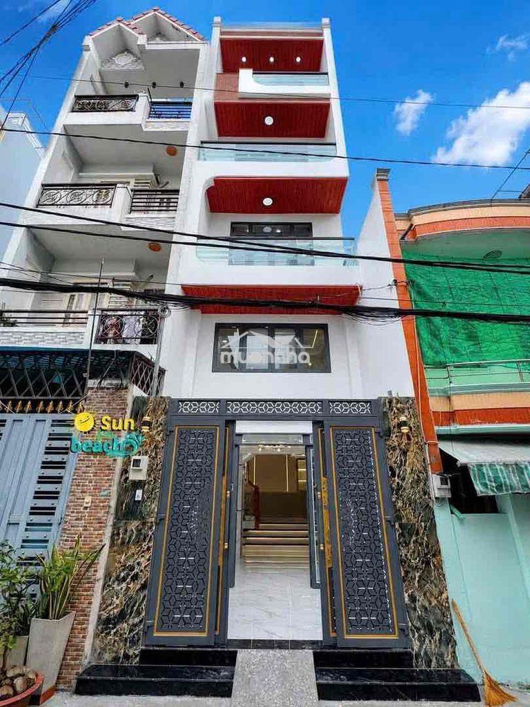 Hot, bán gấp nhà đẹp 5 tầng lê văn quới btân 56m2 hẻm 7m 6ty