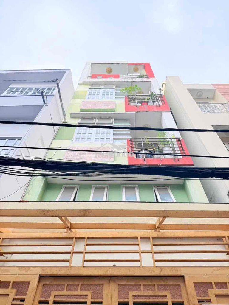 Hẻm 4.5m sát mt nguyễn đình chiểu. (4m x 10m). 5 tầng. giá 9.9 tỷ tl