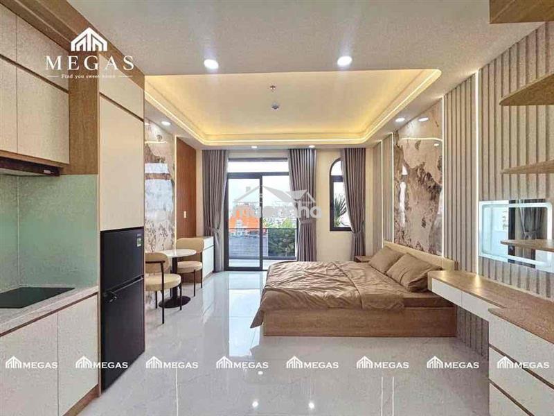 Căn hộ mới quận 3 40m2 bancol full nội thất ngay cầu lê văn sỹ q3
